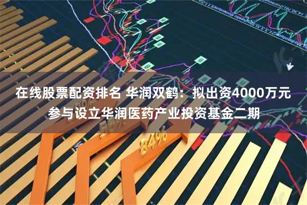 在线股票配资排名 华润双鹤：拟出资4000万元参与设立华润医药产业投资基金二期